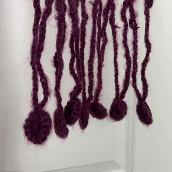 Purple Flower Scarf NEW - Picture 9 of 10
